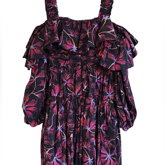 Ulla Johnson Caprice Midi Dress Size 4 - Picture 8 of 11